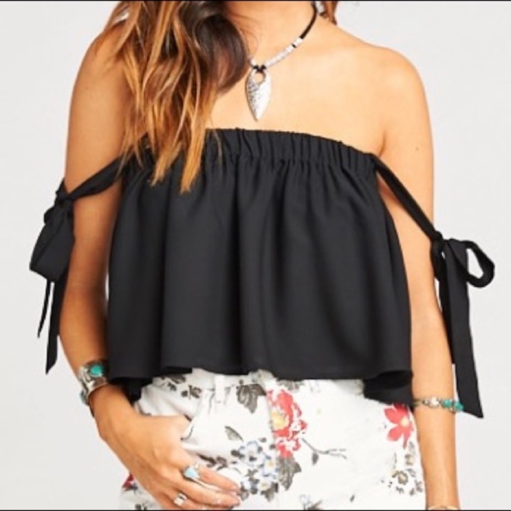 NWT Show Me Your MuMu Poppy Crop Top